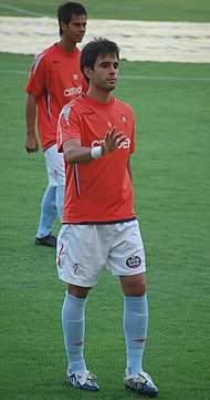 Borja Oubiña, futbolista. Fuente | Wikipedia.