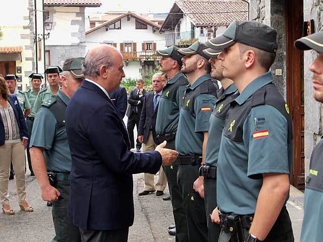 Los Guardias Civiles de País Vasco y Navarra quieren recuperar sus derechos.