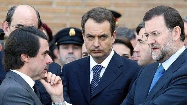 Aznar y Zapatero.