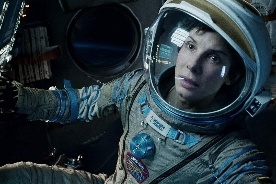 Fotograma de la película 'Gravity'.