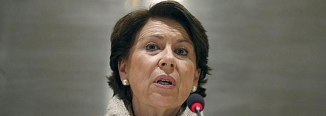 Magdalena Álvarez, ex ministra de Fomento.