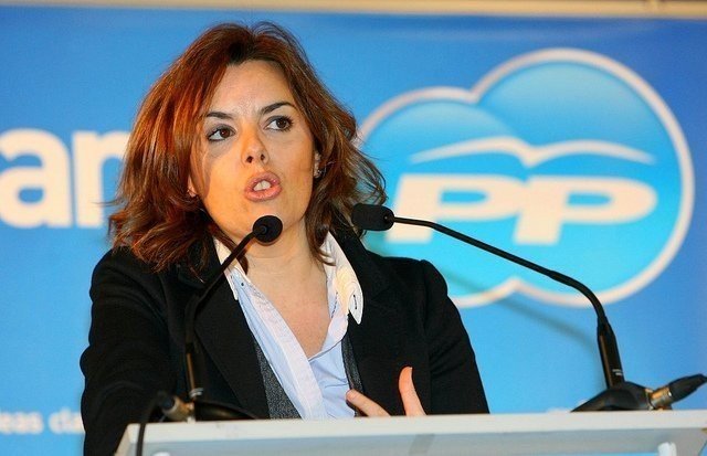 Soraya Sáenz de Santamaría.
