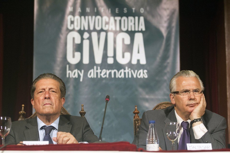 Mayor Zaragoza y Garzón en la presentación de Convocatoria Cívica,