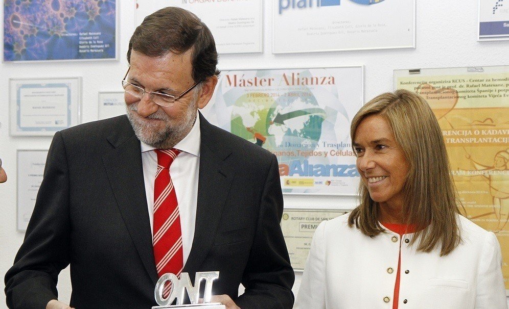 Mariano Rajoy y Ana Mato
