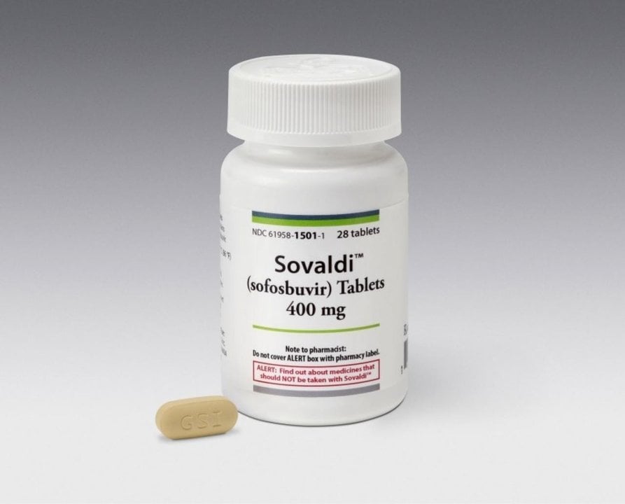 Sovaldi, medicamento contra la hepatitis C.