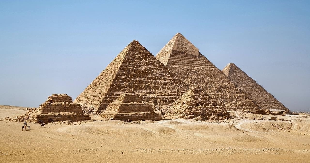 Pirámide de Keops, Egipto. 