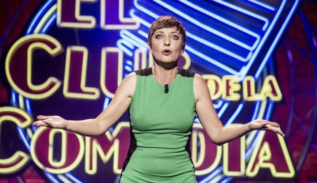 Eva Hache, ex presentadora de 'El club de la comedia'.