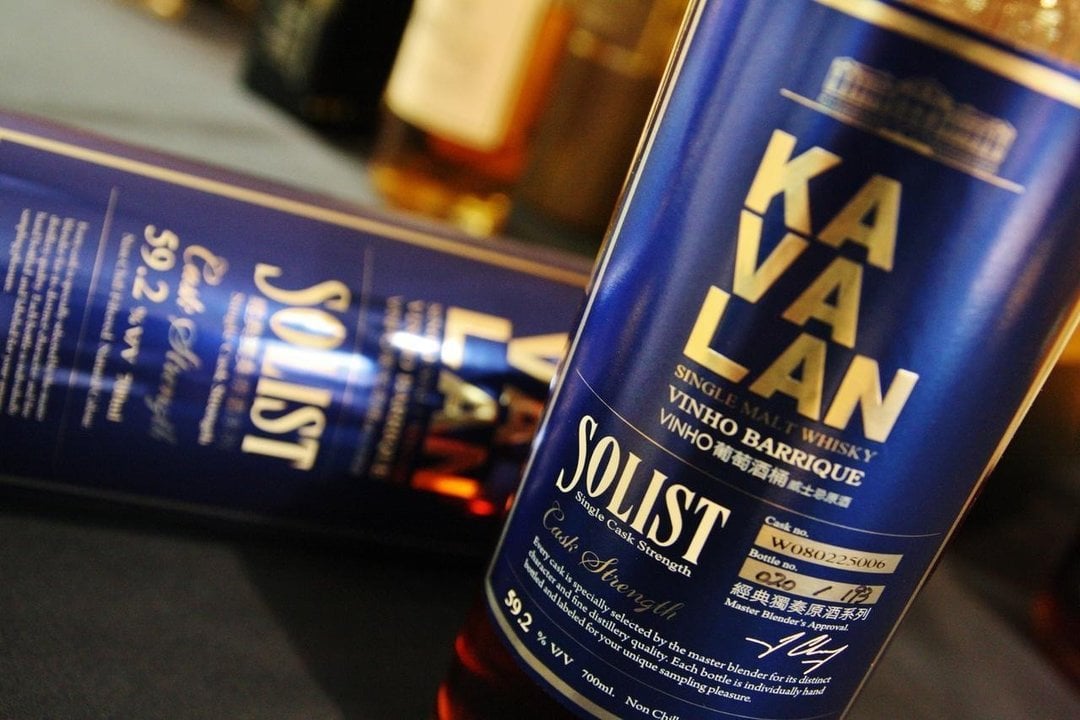 Whisky Kavalan, elegido mejor del mundo 2015.