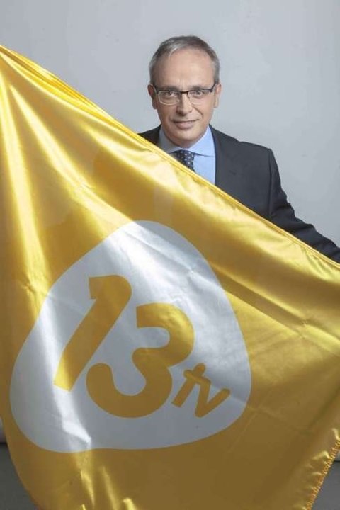 Alfredo Urdaci, director de informativos de 13TV.