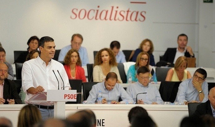Intervención de Pedro Sánchez en el Comité Federal.