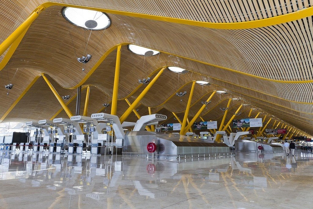 Aeropuerto Adolfo Suárez-Madrid-Barajas. 