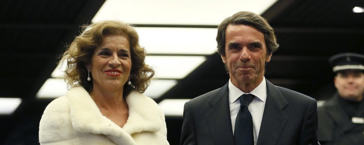 Ana Botella y José María Aznar