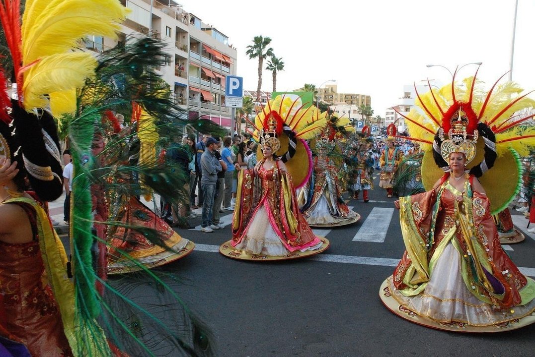 Tenerife, carnaval y muchas ganas de disfrutar.