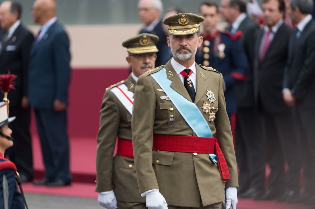 Felipe VI en el desfile 12 octubre 2018 Álvaro García Fuentes (@alvarogafu)