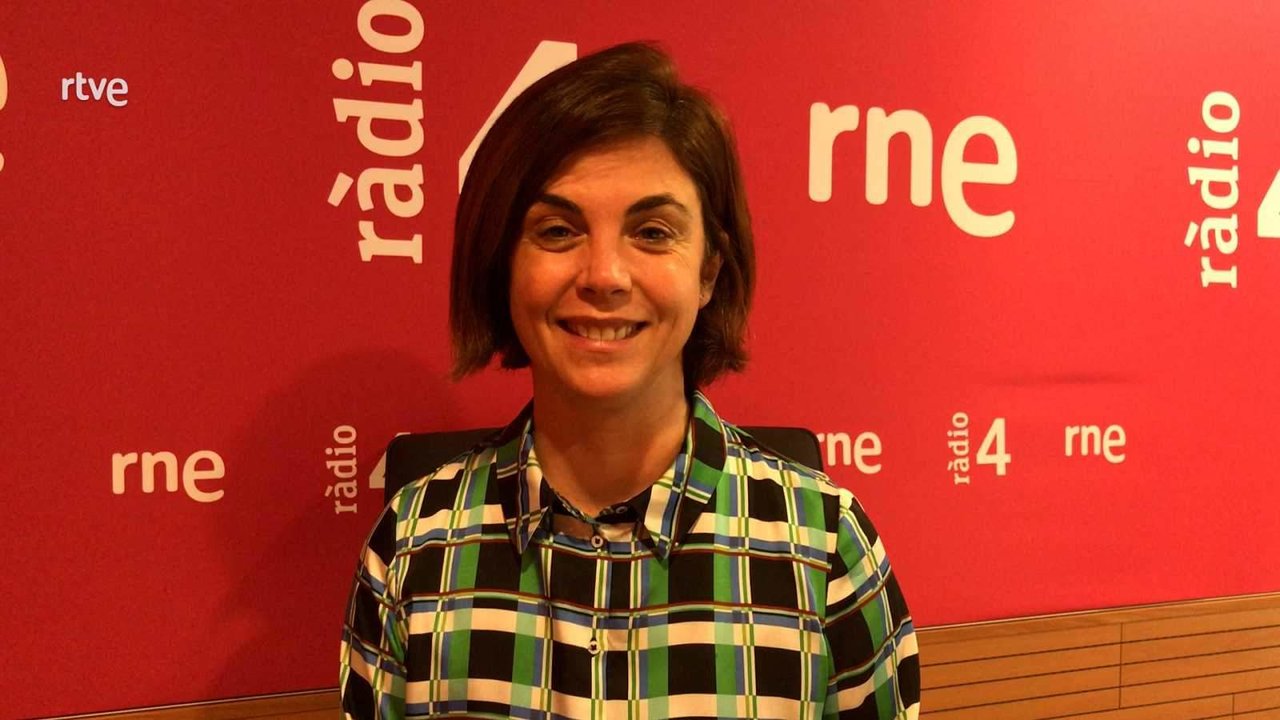 Samanta Villar, presentadora de RNE.