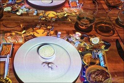 Restaurante 3D: Un chef virtual salta a tu plato y te prepara la receta