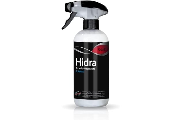 Sisbrill Hidra - Acondicionador y Abrillantador de Salpicaderos, Piel y Plásticos Interiores