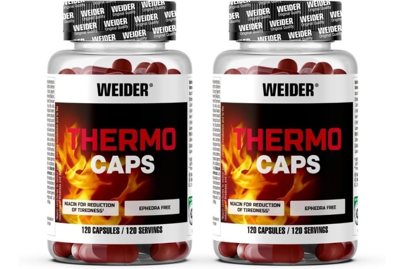 Mejores quemagrasas para hombres Weider Thermo Caps DUO PACK