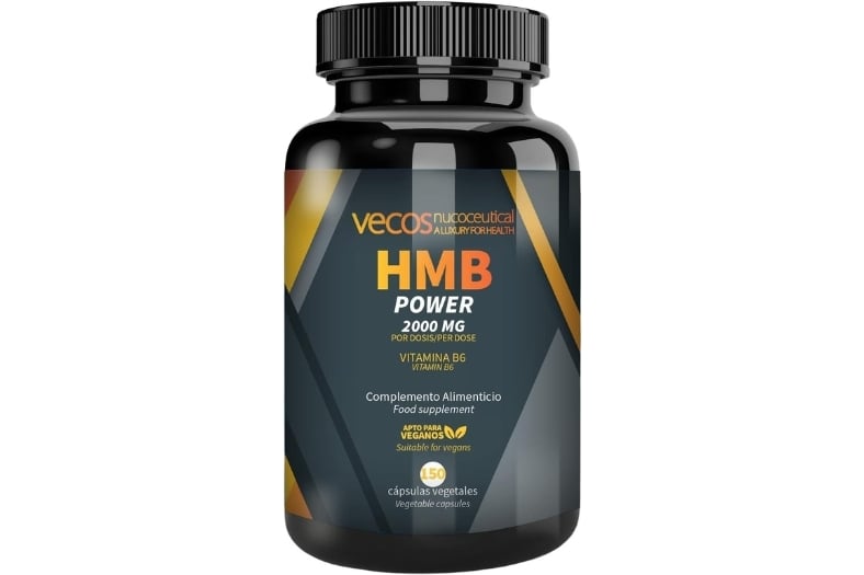 HMB POWER VECOS con Vitamina B6 Un Impulso Natural para Tu Músculo