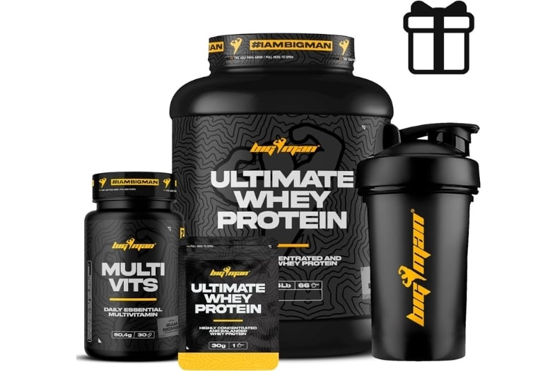 Pack BigMan Ultimate Whey Protein Revolución Nutricional para Atletas