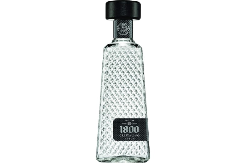 Tequila 1800 cristalino añejo