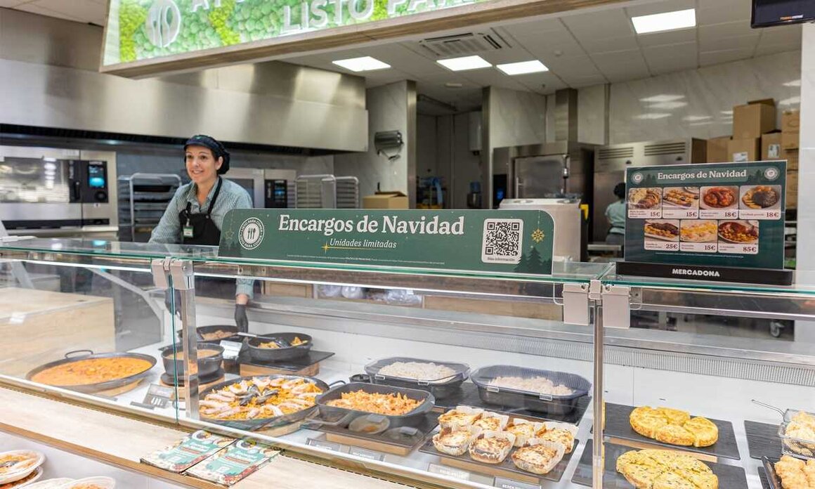 Imagen de la secci&oacute;n 'Listo para comer' de un supermercado Mercadona