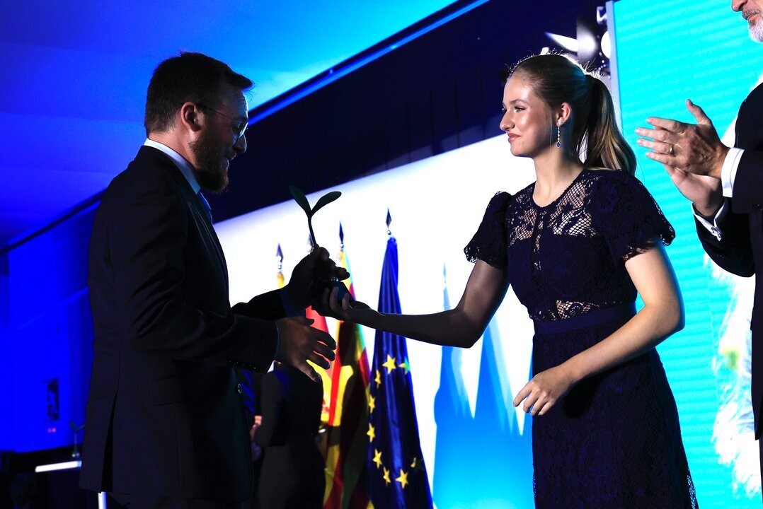 La Princesa Leonor presidir&aacute; los Premios Princesa de Girona 2025 en Barcelona. Casa Real.