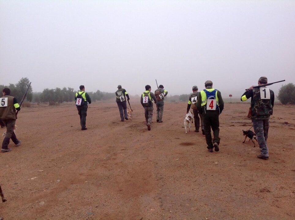 Campeonato Caza Menor con Perro Ciudad Real de 2014.