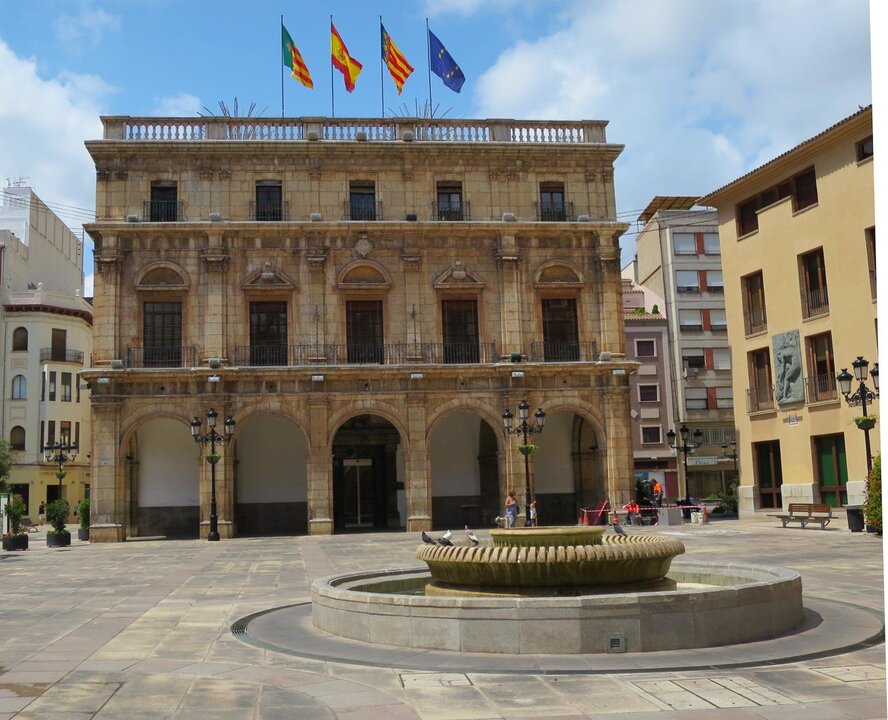 Plaza Mayor de Castell&oacute;n.