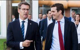 Alberto Nu&ntilde;ez Feijo&oacute; y Pablo Casado 