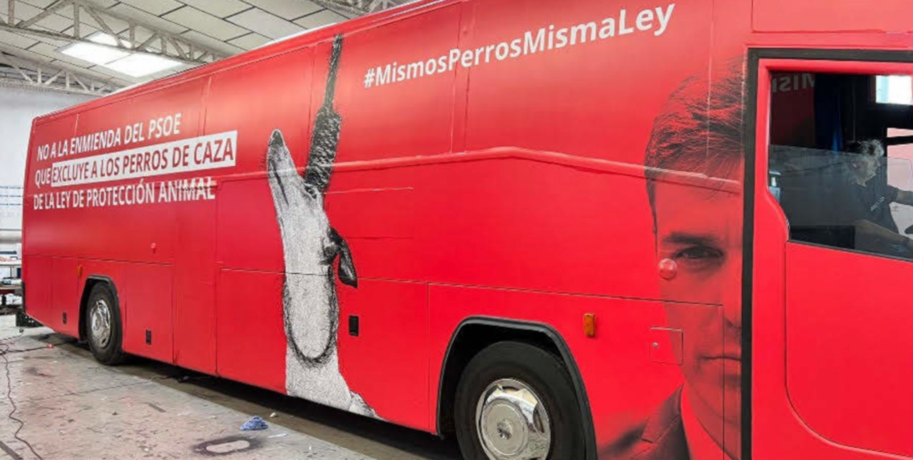 Autob&uacute;s que circular&aacute; por Madrid durante una semana.