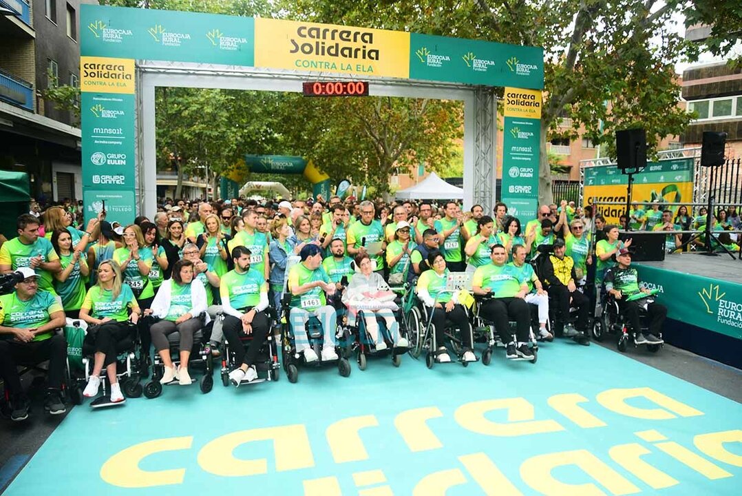 Imagen de la 'Carrera Solidaria contra la ELA'. Foto- Rebeca Arango