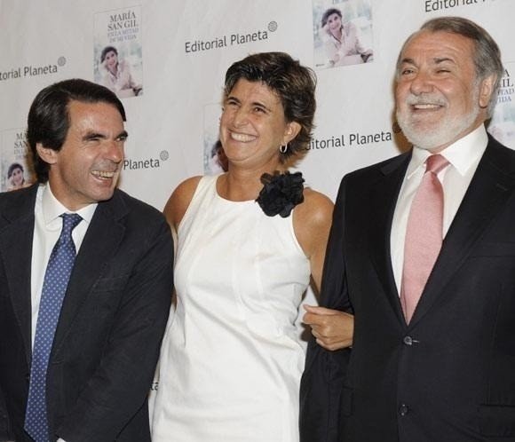 María San Gil conserva una gran amistad con Aznar y Mayor Oreja.