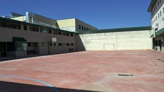 Patio interior de una prisión española.