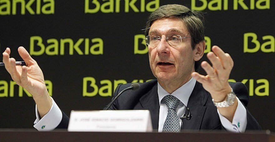 Jos&eacute; Ignacio Goirigolzarri, durante la presentaci&oacute;n de resultados de Bankia.