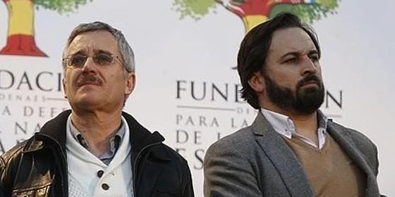 Santiago Abascal y José Antonio Ortega Lara.