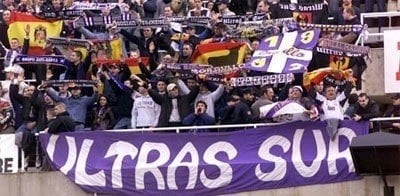 Los Ultras Sur del Real Madrid.