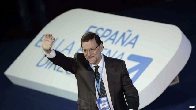 Mariano Rajoy en la Convención Nacional del PP.