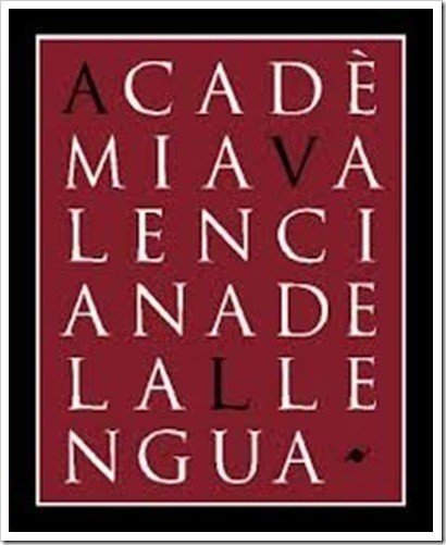 Escuco de la Academia Valenciana de la Lengua.