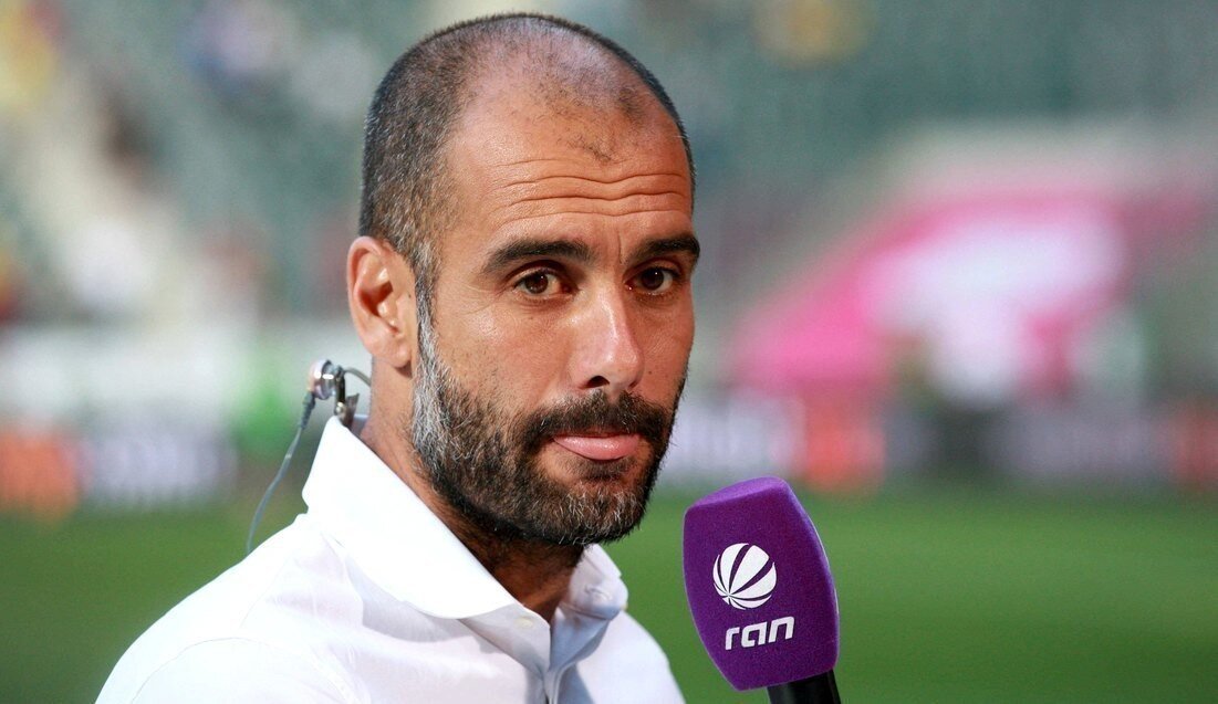 El entrenador Josep Guardiola.