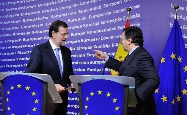 Mariano Rajoy y José Manuel Durao Barroso.