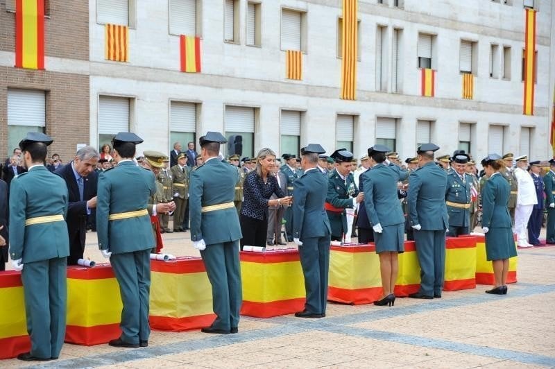 Acto de la Guardia Civil en Cataluña.