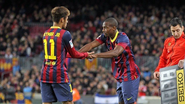Neymar y Traoré.