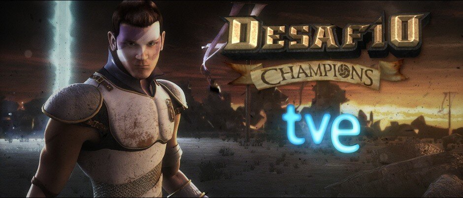 Anuncio de 'Desaf&iacute;o Champions' en TVE.