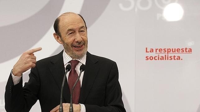 Alfredo P&eacute;rez Rubalcaba.