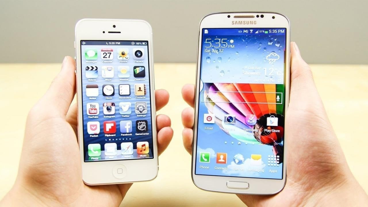 Iphone y Samsung Galaxy, los más elegidos.