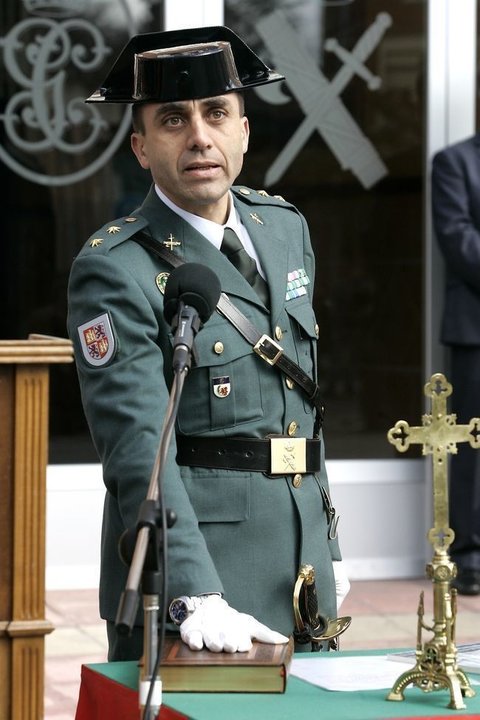El guardia civil destinado en Brasil.