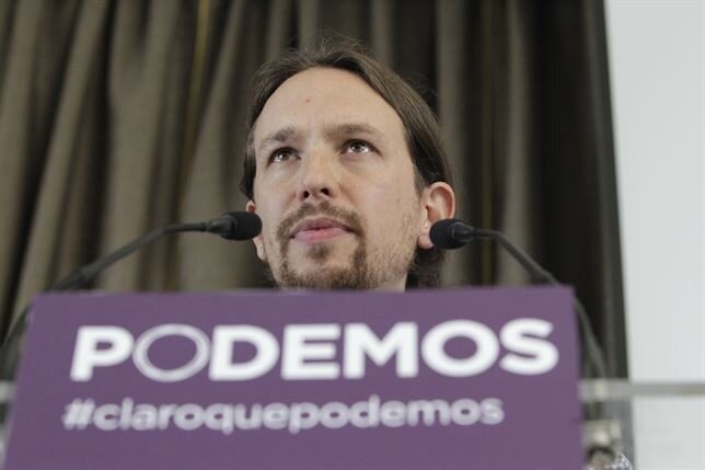Pablo Iglesias, l&iacute;der de Podemos.