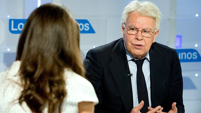 El ex presidente Felipe Gonz&aacute;lez.