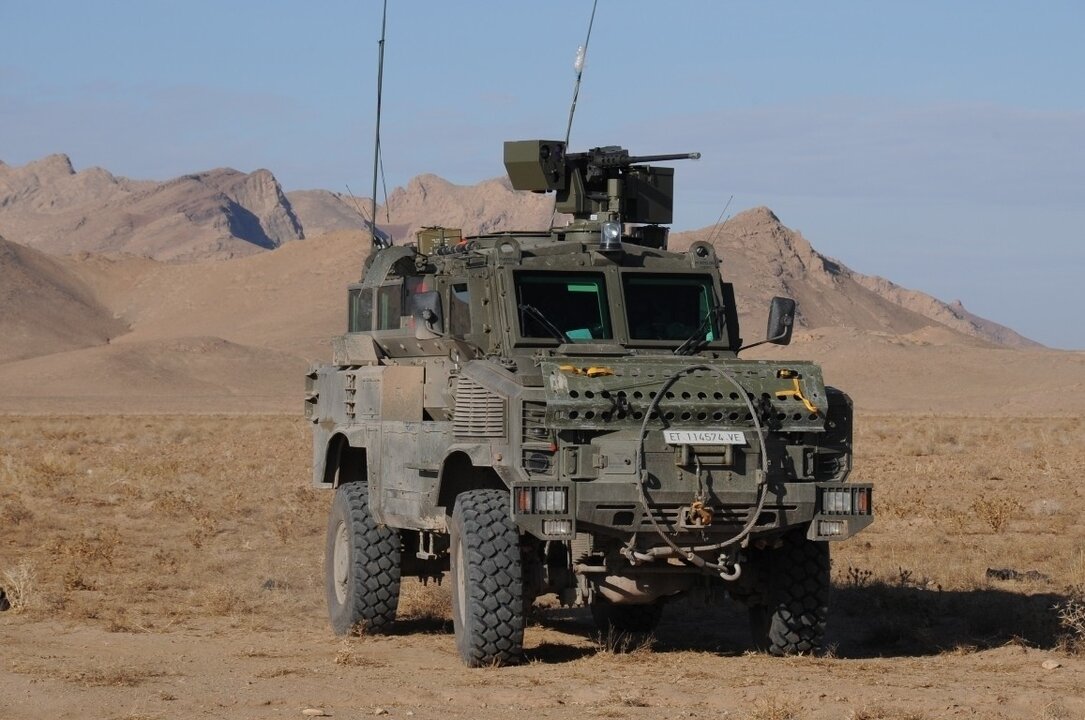 RG-31 del Ej&eacute;rcito espa&ntilde;ol.